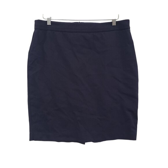 Boden Womens Navy Pencil Skirt Size 12 Preppy Academia Office Career Casual - Picture 1 of 5